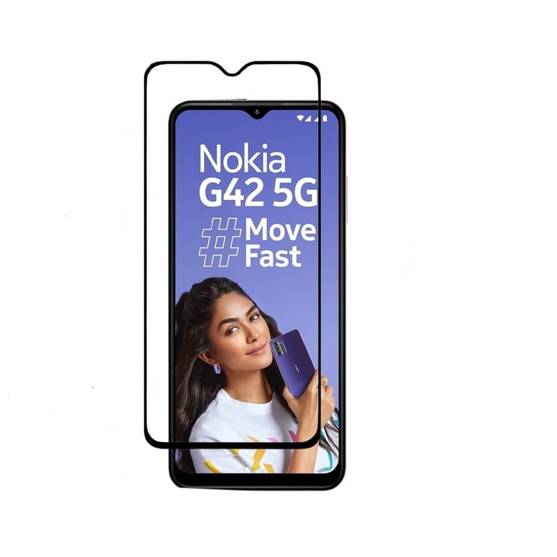 Image of Tempered Glass Screen Protector for Nokia G42 5G with Easy Installation kit
