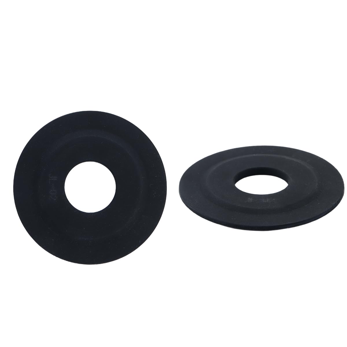 Hoite 2Pcs Toilet Flush Valve Rubber Gaskets Washers 24mm ID 72.5mm OD Compatible with 33A Toilet Accessories