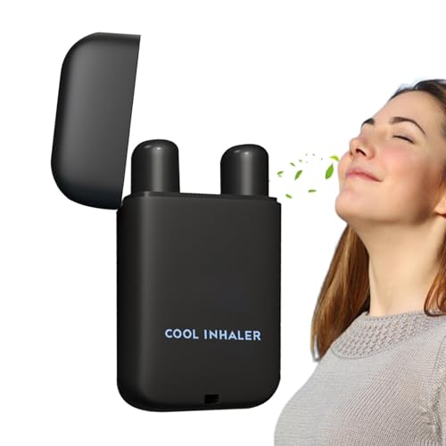 Inhalator für ätherische Öle | Naseninhalator gegen verstopfte Nase, Nasennebenhöhlenentlastung, abschwellend,Breathe Stick, 3,6 ml, tragbarer Aromatherapie-Inhalator für Erkältung, Allergie, Veeteah