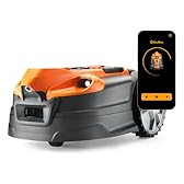 LawnMaster OcuMow® 18 Autocharging Vision Robot Lawn Mower with Charging Station. Remote App control. No Boundary Wire Needed. With Drop & Mow for Multiple Lawns. For Small to Large Lawns up to 800m2