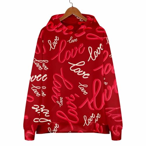 Sudaderas de hombre para feminista con capucha m estilo san valentin 7