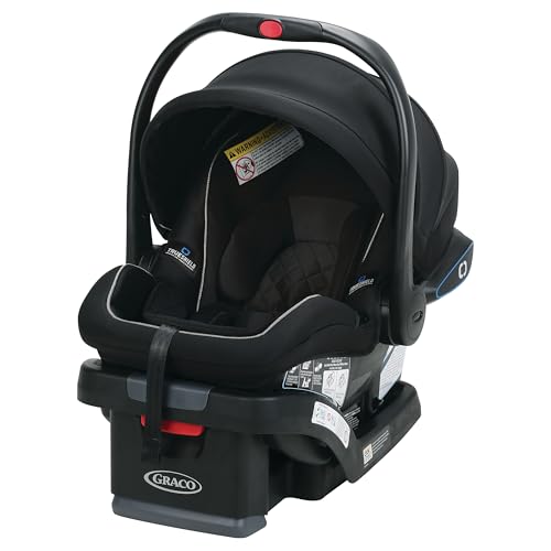 Graco SnugRide SnugLock LX Infant Car Seat, Rear Facing Baby Car Seat featuring TrueShield...