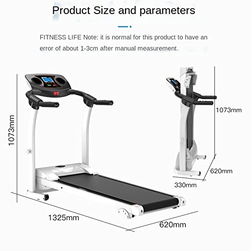 Image of Treadmills Designed for Home Treadmills, Quiet Small Electric Walking Machines, Foldable Indoor Fitness Equipment