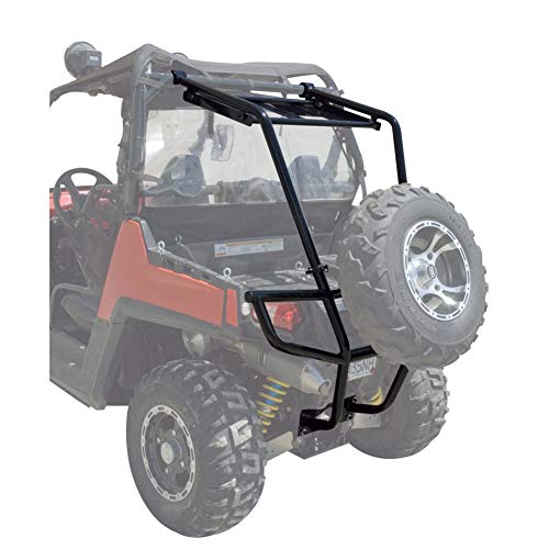 Tusk UTV Rear Bumper, Cargo Rack, and Spare Tire Carrier - Fits: Polaris RANGER RZR 800 2007-2014