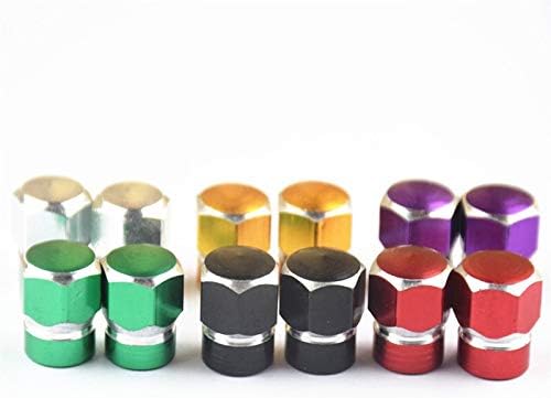 4cap Lot車両の車のホイールタイヤバルブキャップ自動タイヤバルブステムリムカバーオートモーターサイズ自転車バルブステム キャップ Color Lavender 業界no 1