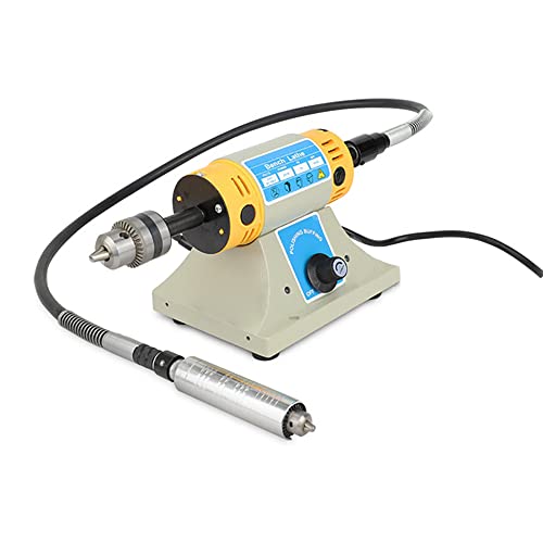 Mini tour de banc polisseuse pour bijoux et machine de meulage domestique 350 W - 3