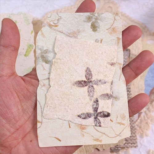 image for Diuhofart 84 Sheets Small Textured Scrapbook Paper and 3D Embossed Col