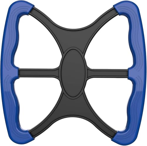 Fiegcit 介護用品 立ち上がり補助器具 移動サポート 介護手すり ベッドや椅子、車椅子から 立ち上がり手すり 起き上がり手すり 高齢者 障害者 起き上がり補助ツール 車 乗り降り 補助ハンドル 頑丈 耐久性 お年寄り 便利グッズ (ブルー)