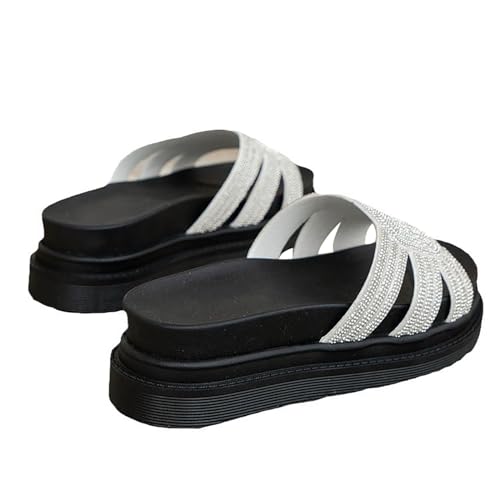 Zapatillas de mujer cómodas con fondo especial y sandalias para plantillas