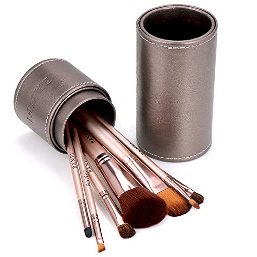 Amazon | 【メイクブラシ 化粧ブラシセット収納ケース付き 1】7本
