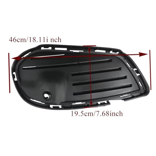 Grille antibrouillard Benz C450 AMG protégeant le pare-chocs avant avec fixation OEM
