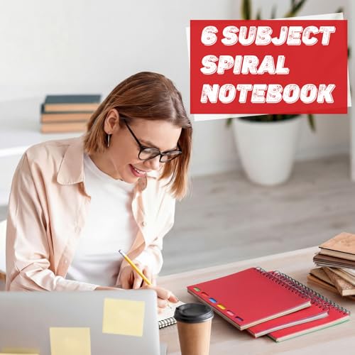 Carnet à spirale A5 Fainne pour centraliser 6 sujets sans mélanger vos notes