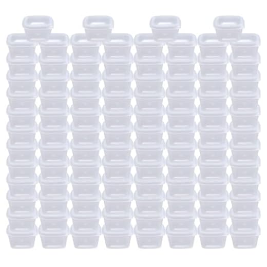 Transparent Leak Proof Sauce Cups