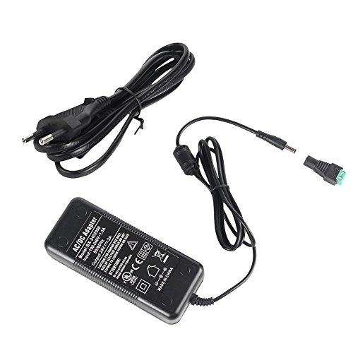 Signcomplex Power Supply Adapter, 24V 2A 48W Power Ac Adapter Transformers, Switching Power Supply For Led Strip, Household Electronics, Output 24V Dc, 5.5X2.1Mm Us Plug, Ul Listed #TOP1