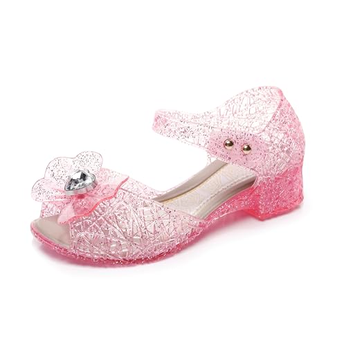 Image of Girls Jelly Sandals Princess Mary Jane Dress Up Shoes for Cosplay Party Birthday Toddler Little Girls