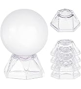 GORGECRAFT 4 Geometry Crystal Sphere Display Stand Wood Crystal GORGECRAFT 4 Geometry Crystal Sphere Display Stand Wood Crystal