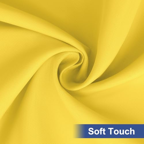 homing Rectangle Table Cloth Cover 6 Foot Yellow Elastic Fitted Tablecloth by homing - Used condition - Image 3