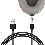 Geekria SNAP Quick Connect Charger Cable Compatible with Sony WH-1000XM5 WH-XB920N WH-ULT900N, USB Replacement Magnetic Headphones Power Charging Cord with Plug Extraction Tool (3.3ft/100cm)