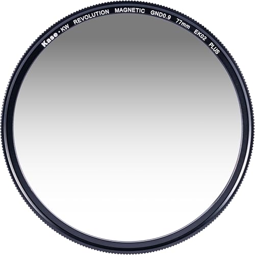 Filtre magnétique Kase KW Revolution Plus GND0.9 ND8 77mm anti-reflet et anti-choc