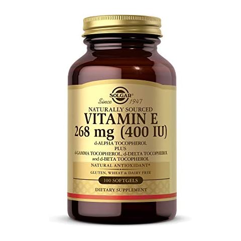 Solgar Vitamin E 268 MG (400 IU) Mixed - Antioxidant & Immune System Support Cover