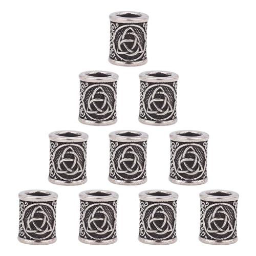 Perline europee: le perline europee sono in argento antico e presentano motivi squisiti. Puoi abbinarli ad altri gioielli per creare braccialetti o collane in stile tibetano e altri accessori di gioielleria.