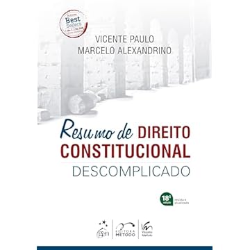 Capa do livro Resumo de Direito Constitucional Descomplicado