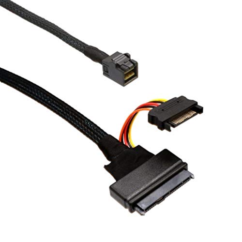 Câble U.2 PCIe vers Mini SAS IO Crest vert pour appareils informatiques