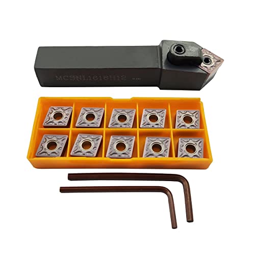 Portaherramientas MCSNL1616H12 y placas CNMG120408-MA de alta resistencia 2