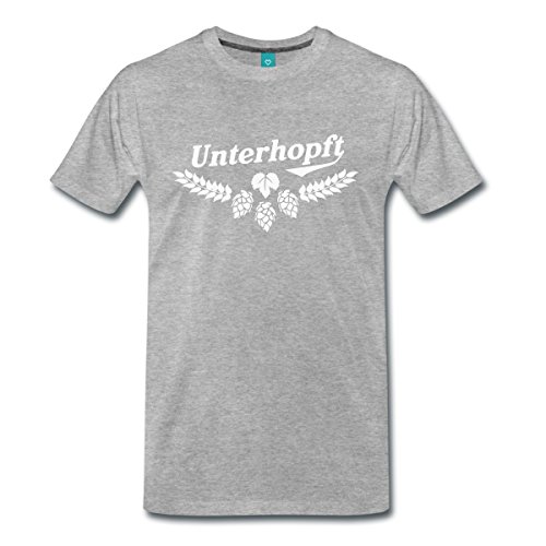 Télécharger Spreadshirt unterhopft bière humoristique t-shirt pour homme - Gris - X-large PDF