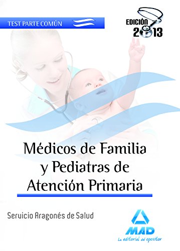 Portada de Médicos de Familia y Pediatras del Servicio Aragonés de Salud. Test común