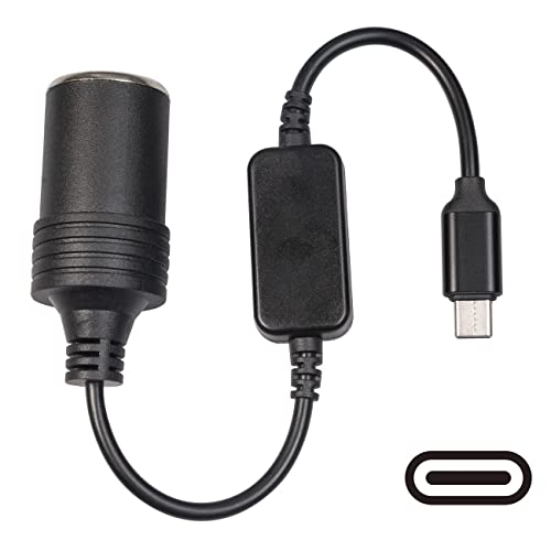 VK[\Pbg Type C|[g 30cm ԍڏ[d type-c 5V to 12V VKbgC^[\Pbg X ϊA_v^ ϊP[u ԍڗpiΉ J[pi