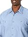 Red Kap mens Industrial Work Shirt, Regular Fit, Long Sleeve Shirt, Light Blue, 5X-Large US