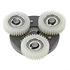 E Bike Motor Gear Clutch Kit, 35/36T Planetary Nylon Gears Electric Bicycle Accessories for Bafang Electric Bicycle 500W 750W, Replacement for Bafang Motor Metal Solid Gear(36T Straight Gear B) #2