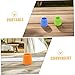 Mipcase 3pcs Pet Cleaning Sprayer Outdoor Dog Shower Portable Dog Washer Pet Showerhead Attachment Scrubber for Hair Skin Cleaning Set Green Orange Blue