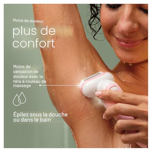 Braun Silk-épil 9 Silk·épil 9 40 Pince(s) Or, Blanc