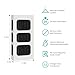 6 PACK Refrigerator Air Filter Replacement for PAULTRA2, Compatible with Frigidaire Pure Air Ultra 2, Pure air Ultra II, and Electrolux 242047805, 5303918847, EAP12364179