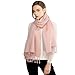 RIIQIICHY Cachemira Invierno Reversible Bufanda Pashmina Chal Mantón para Mujeres Más Grueso...
