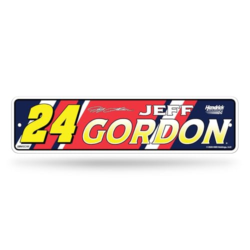Rico Industries NASCAR Racing Jeff Gordon Legacy Metal Street Sign