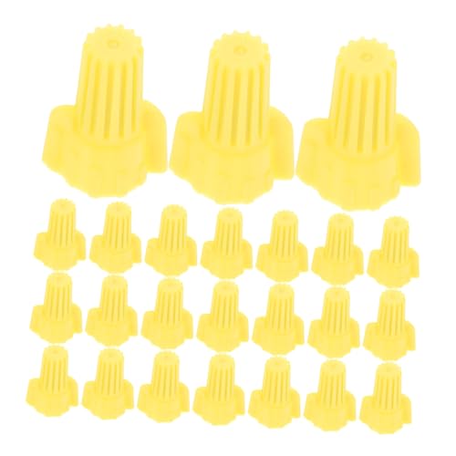 FUNOMOCYA 100pcs Crimping Cap Nuts Kit Wire Connectors Automotive Wire Terminals Wire Terminal Connectors Nut Wire Terminals Screw Terminals Spring Pp Wire Cap to Rotate