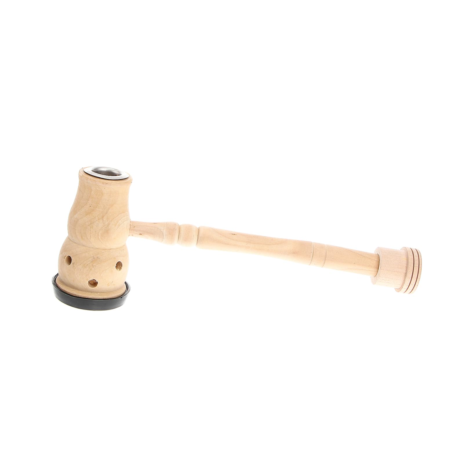 OHPHCALL Healing Moxa Box Wooden Stick Holder One Hole Design for Moxibustion Stick Heat Control