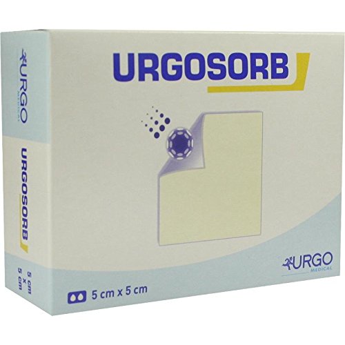 URGOSORB 5x5 cm Kompressen 10 St