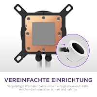 NZXT Kraken Plus 240 RGB - 240mm AIO-CPU-Kühler, LCD - Weiß – Ansicht 7