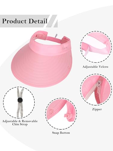 Chapeau de soleil de plage avec couvre-nuque détachable