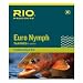 RIO Products Leaders Euro Nymph Leader with Tippet Ring, Clear