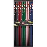 サンライフ 箸 客用箸 彩 乾漆桜うさぎ 日本製 22.5cm 5膳入り
