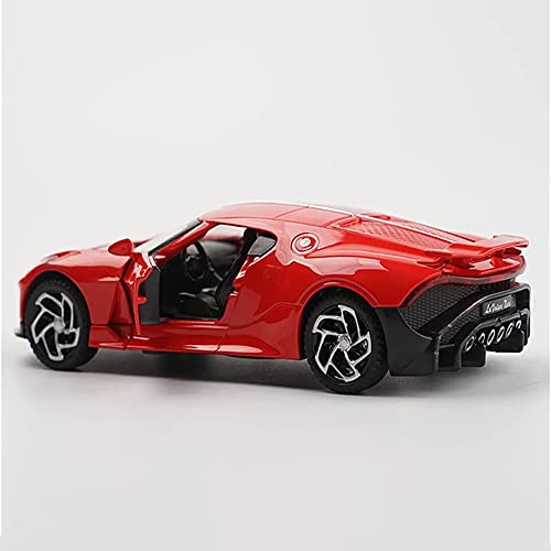 Image of DEUSON ECOM 1:32 Die Cast Metal Toy Car B Voitor Model Car Light Sound Pull Back,Multi