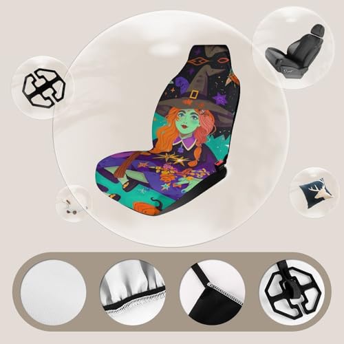 Housses intérieures voiture bohème avec élastique de maintien - 4