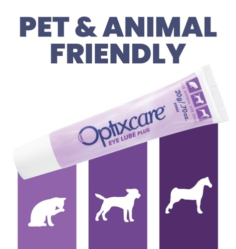 American Health Service Eye Lube Plus, 20 Gram Tube, Pet Eye Hydration for Dogs, Cats, & Horses