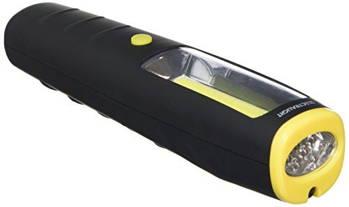 ELECTRALIGHT 65279 3 W Blue Spot COB Work Light with 7 LED Torch - Black