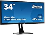 Ecran 34 pouces 1.29:1 Iiyama ProLite XUB3490WQSU-B1 Ecran PC LED/IPS 34\